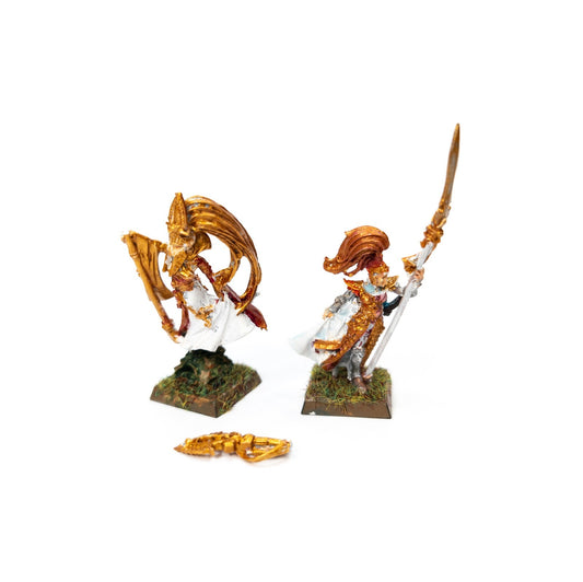 High Elves - Alarielle the Radiant & Handmaiden of the Everqueen