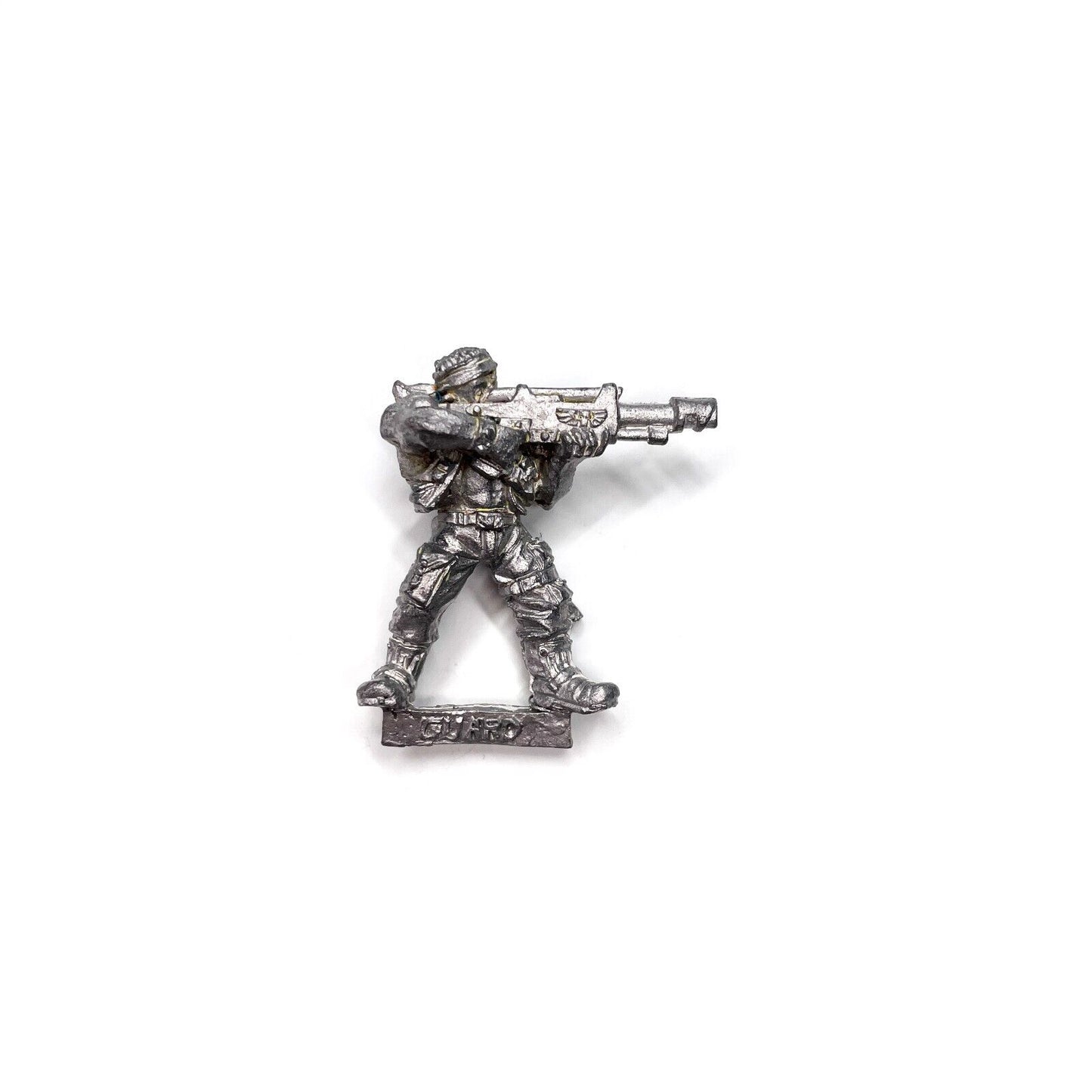 Imperial Guard - Catachan Jungle Fighter with Lasgun