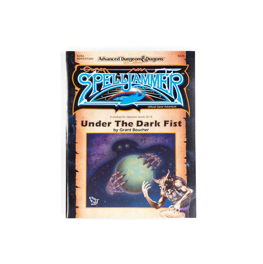 AD&D - Spelljammer, Under the Dark Fist [NM] (Map Included)