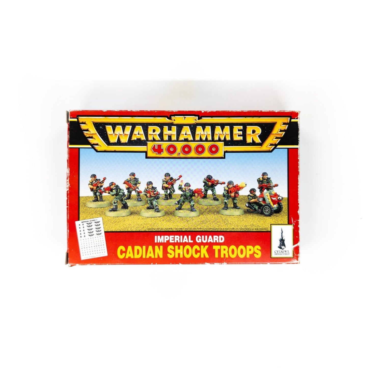 Imperial Guard - Cadian Shock Troops Boxed Set