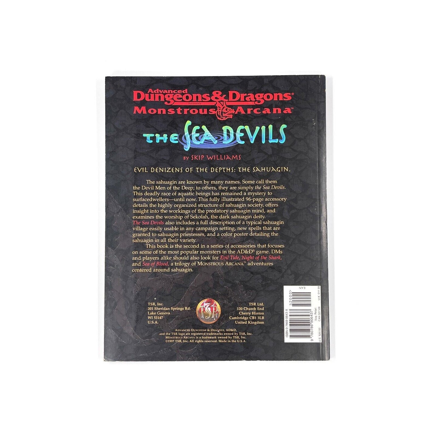 AD&D - Monstrous Arcana, The Sea Devils [NM]