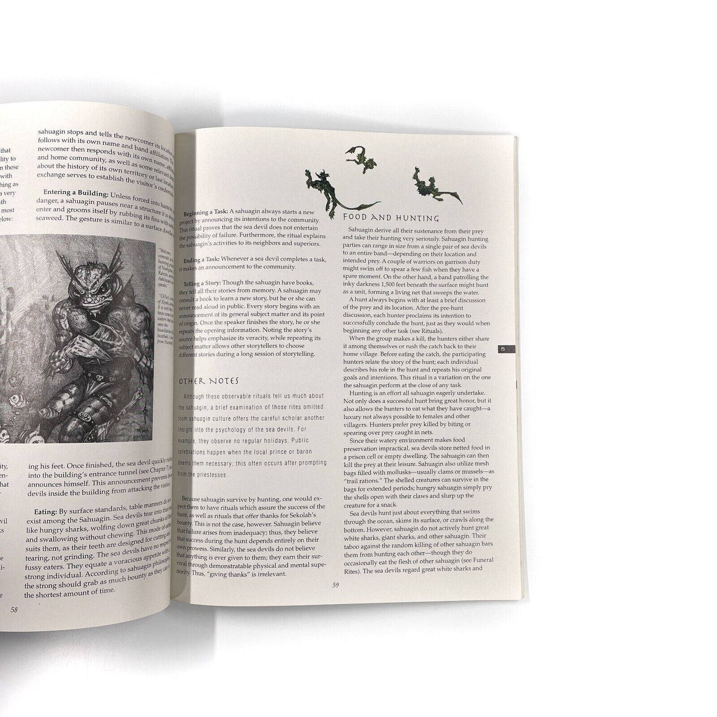AD&D - Monstrous Arcana, The Sea Devils [NM]