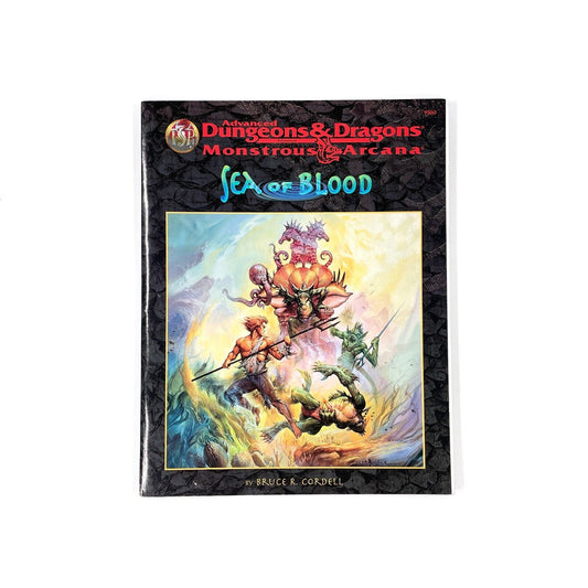 AD&D - Monstrous Arcana, Sea of Blood Adventure Module [NM]