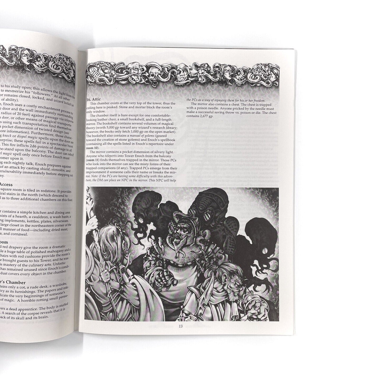 AD&D - Monstrous Arcana, A Darkness Gathering Adventure [NM]