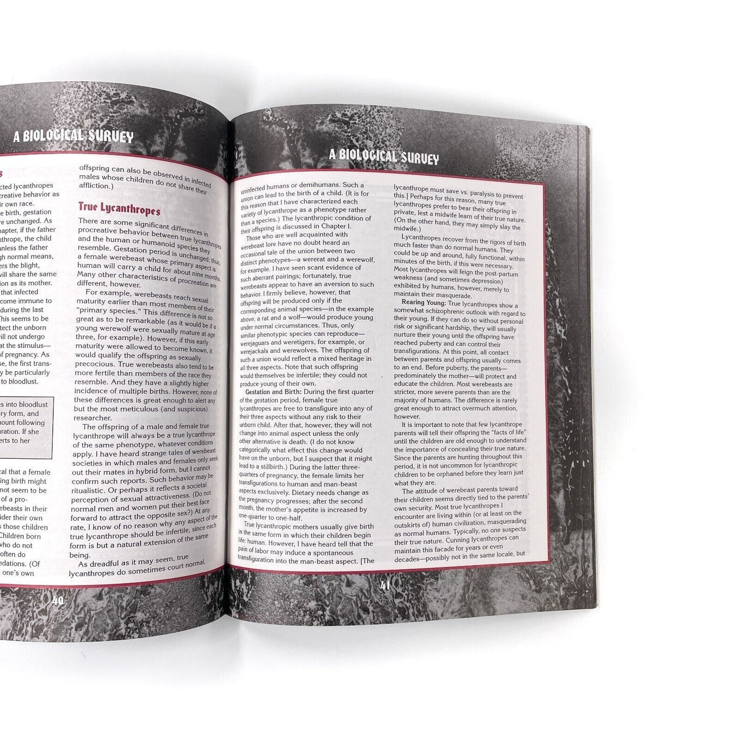 AD&D 2nd Edition - Ravenloft, Van Richten's Guide to Werebeasts [NM]