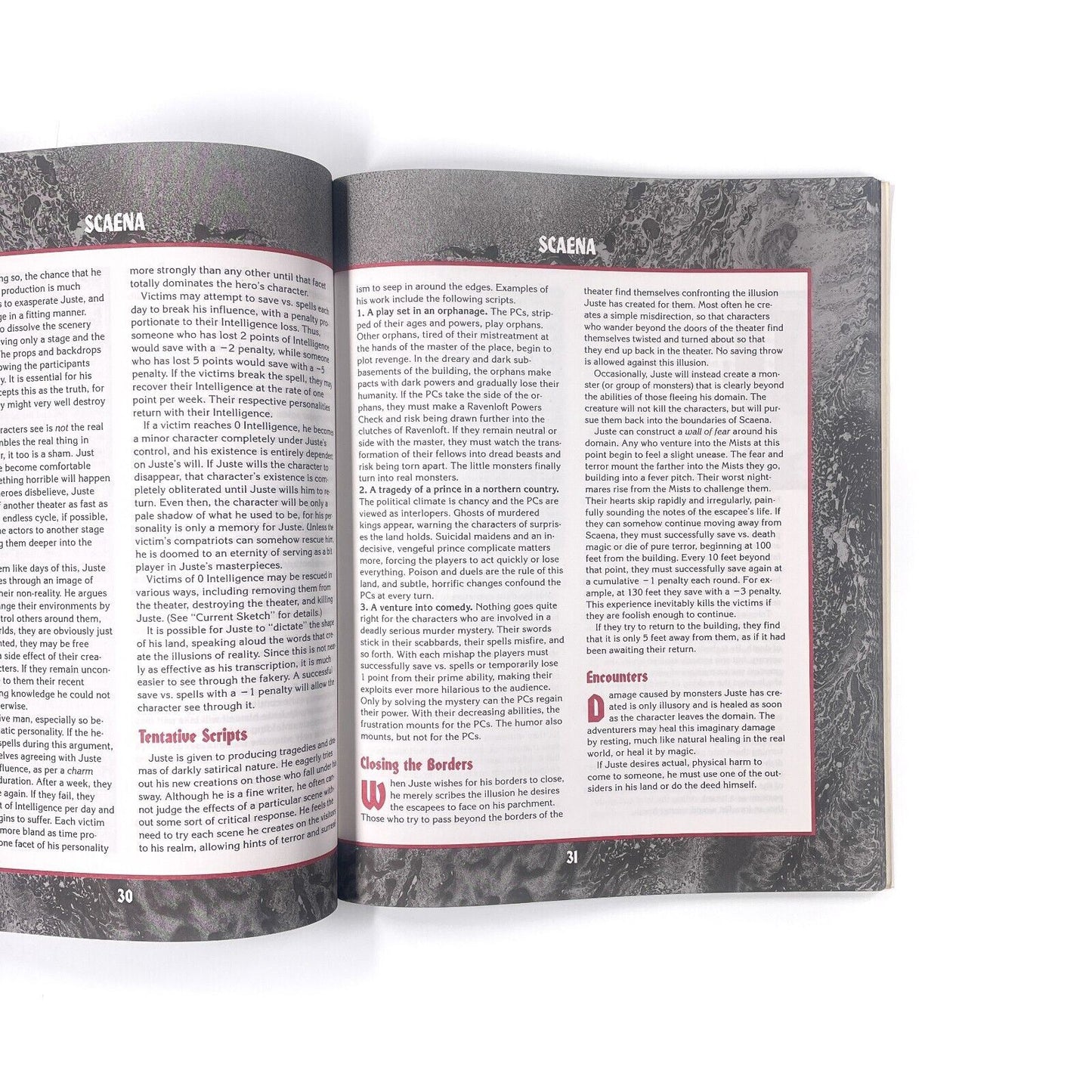 AD&D 2nd Edition - Ravenloft, Islands of Terror [NM]